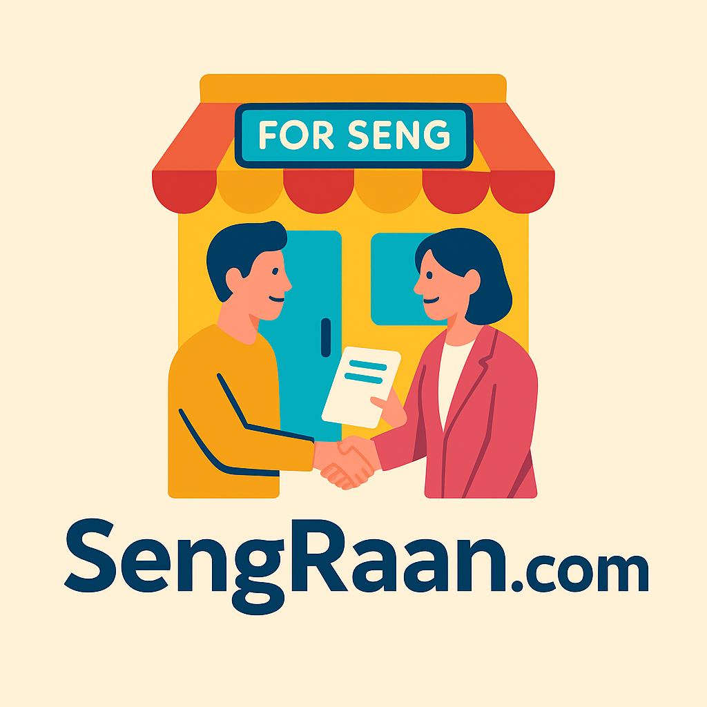 โลโก้ SengRaan.com (เซ้งร้าน)