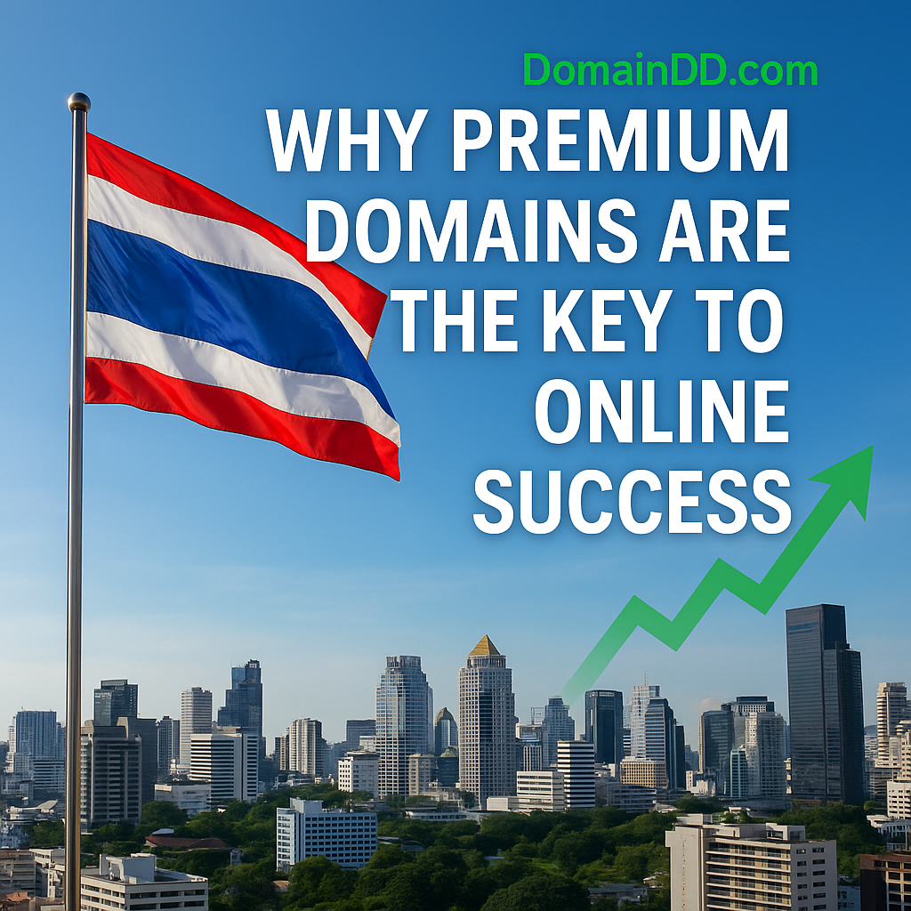 ทำไมโดเมนพรีเมียมคือกุญแจสู่ความสำเร็จบนโลกออนไลน์