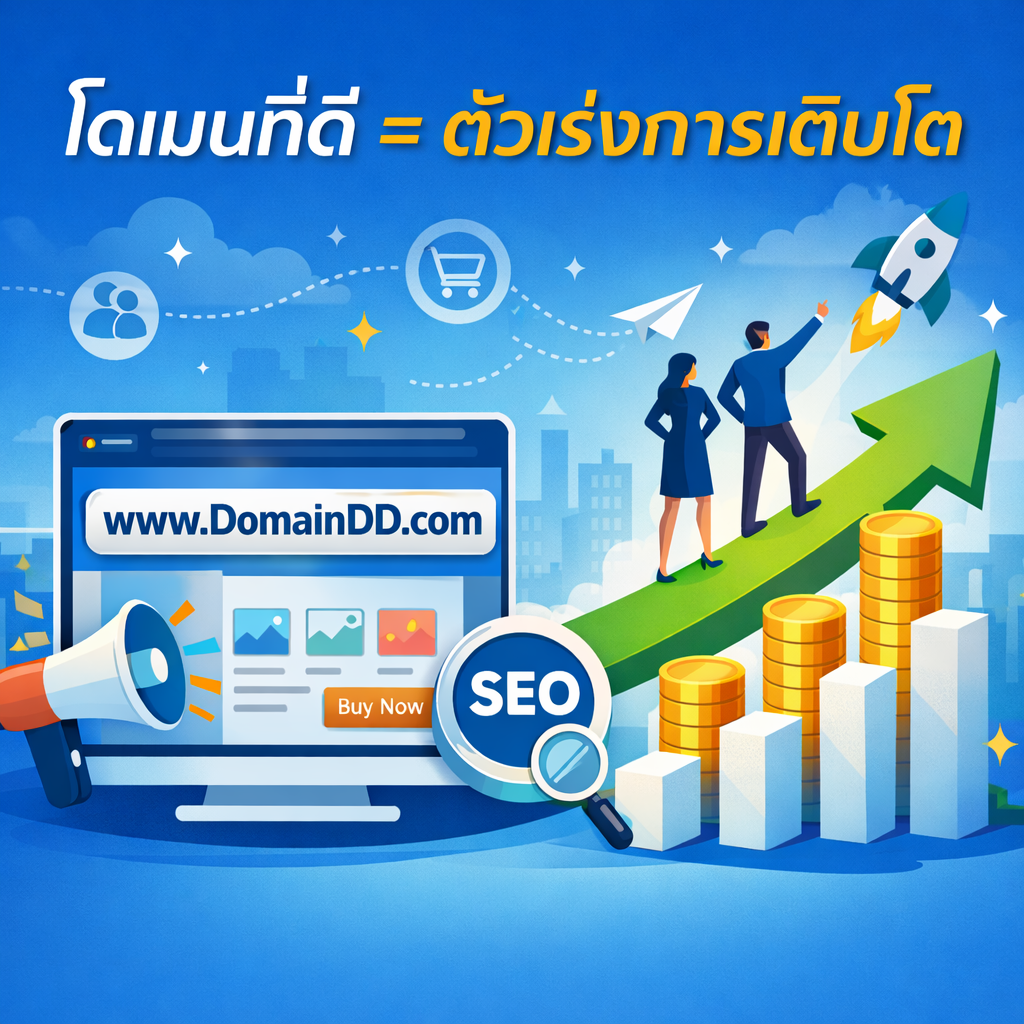 ตั้งบริษัทใหม่ ควรเลือกชื่อโดเมนยังไงให้ขายง่าย โตเร็ว